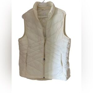 ZeroXposur Light Cream puffer vest